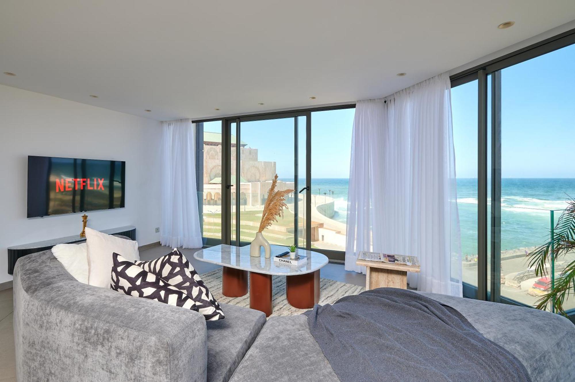 Thecasaedition - Bel Azur - Sea View & Hassan II Mosque Residency Casablanca Exterior foto