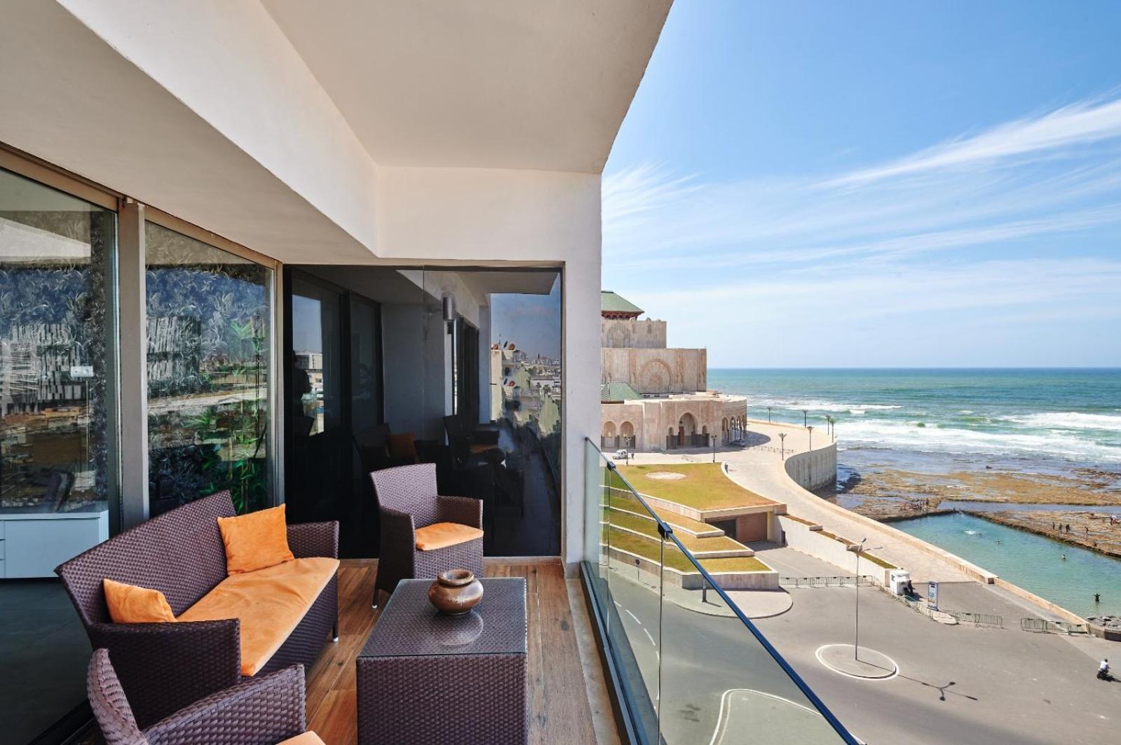 Thecasaedition - Bel Azur - Sea View & Hassan II Mosque Residency Casablanca Exterior foto