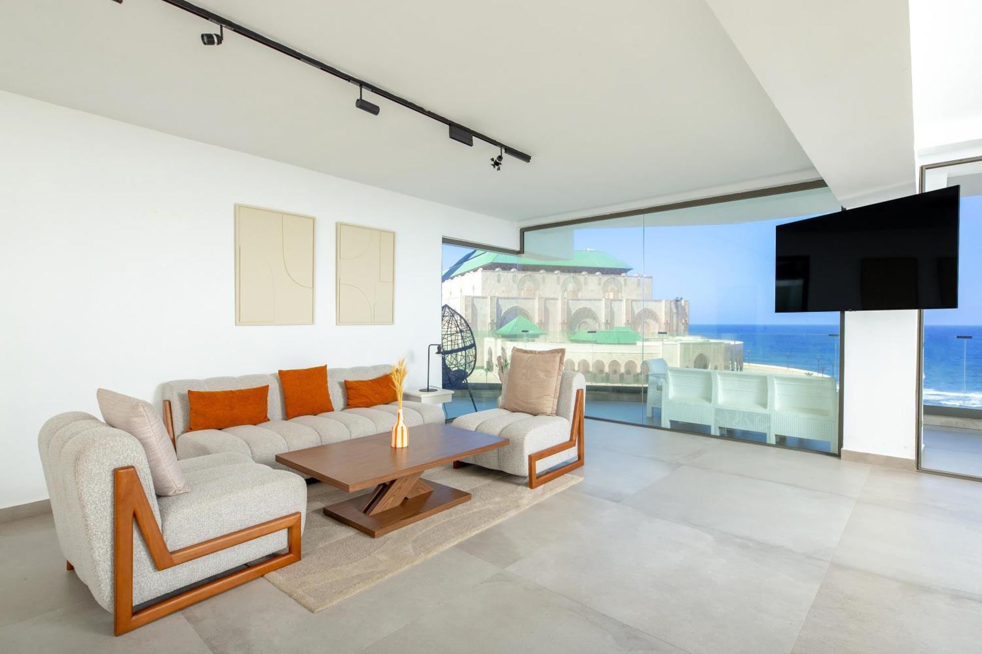 Thecasaedition - Bel Azur - Sea View & Hassan II Mosque Residency Casablanca Exterior foto